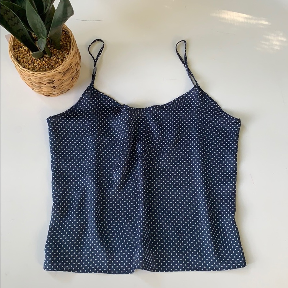 American Apparel Navy Cami Sz S